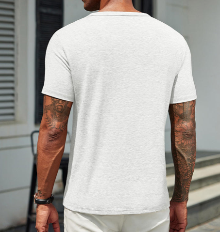 Men's Classic Crew Neck T-Shirt | Lightweight Everyday Tee