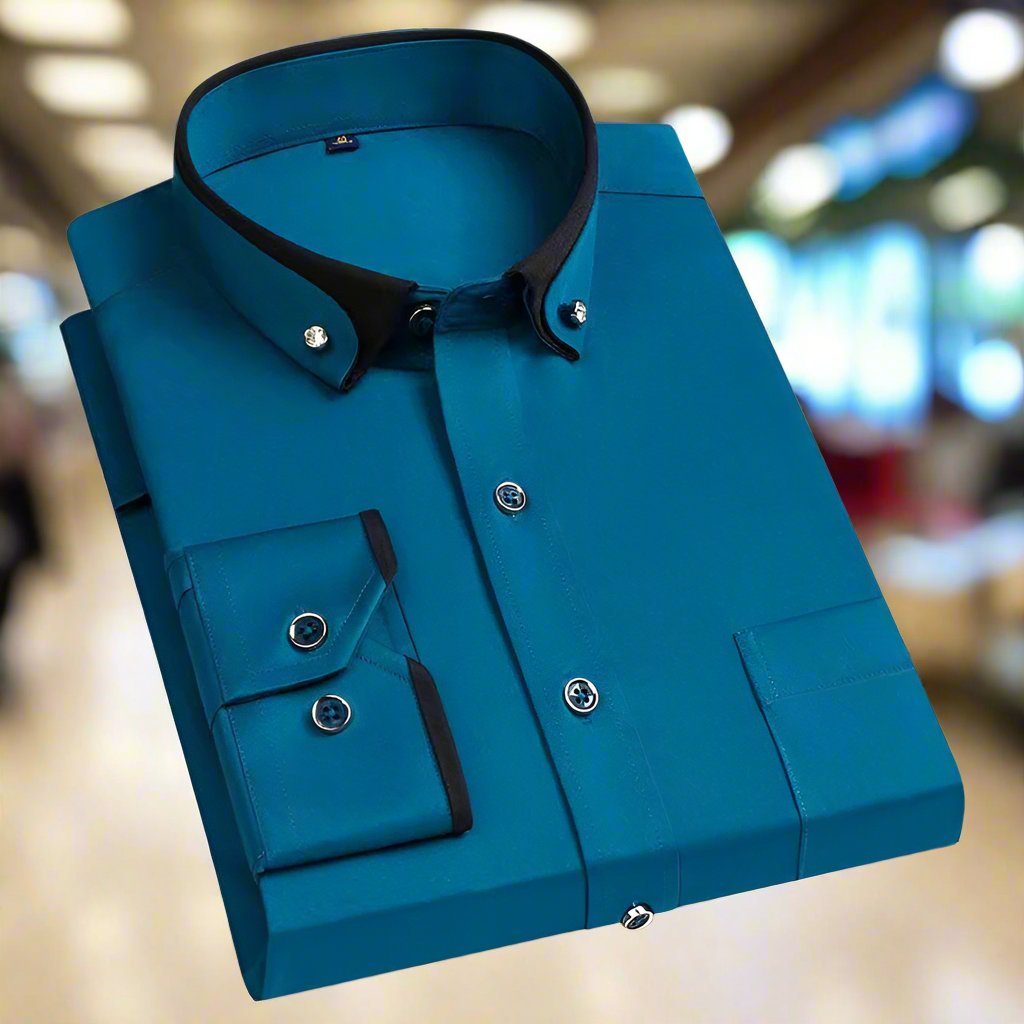 Men's Fashion for Business Casual | Casual Shirts - Green