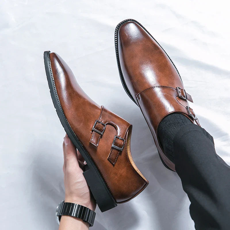 Men's Fashion for Business Casual | Double Monk Strap Loafers