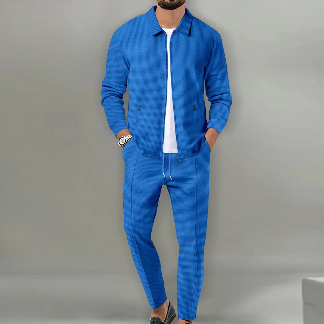 Men's Set Jacket and Trousers | Clothing Sets - Blue