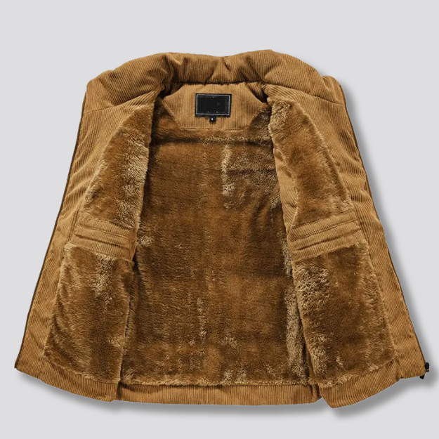 Men's Vest for Work with Stand Collar | Gilet Vest