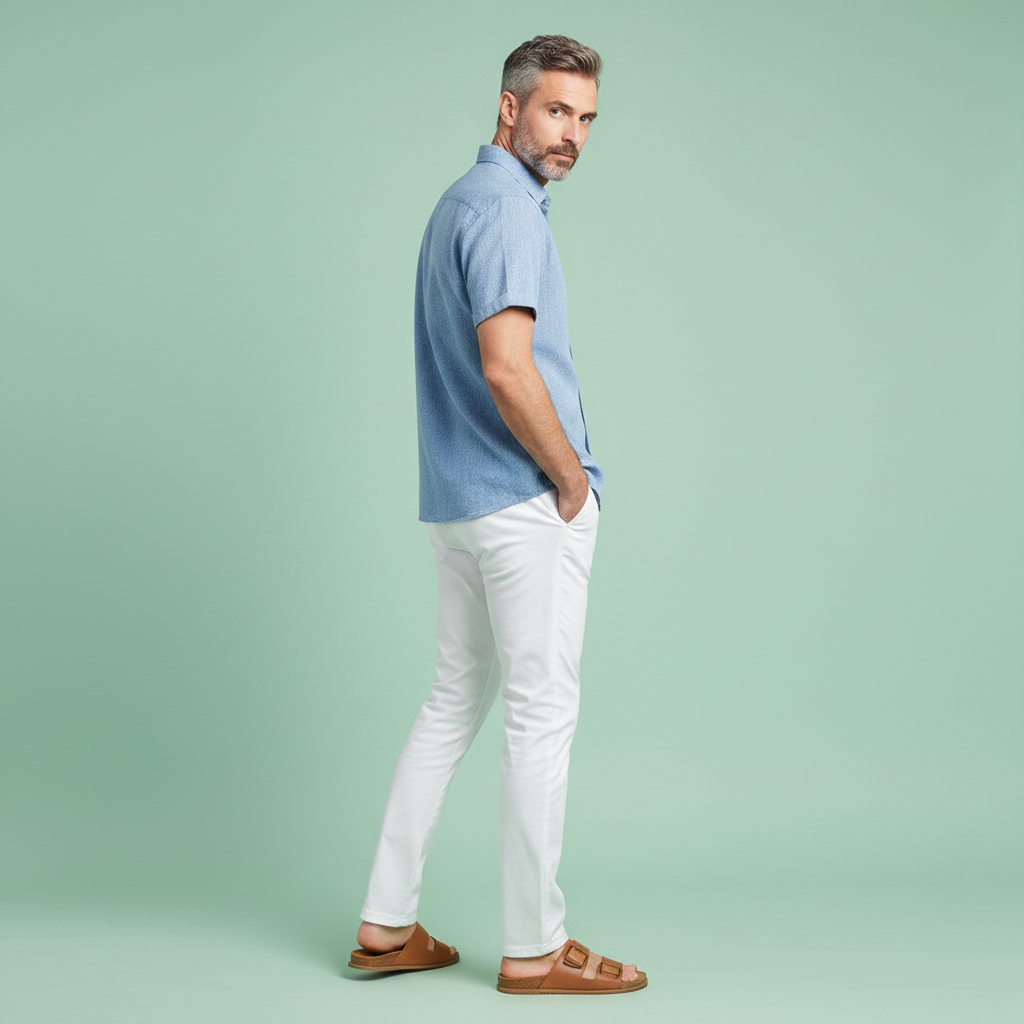 Men's Casual Summer Shirt | Stylish Loose-Fit T-Shirt