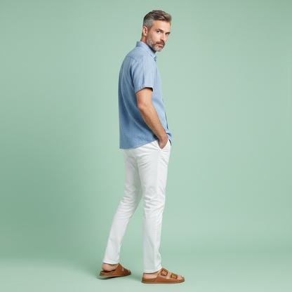 Men's Casual Summer Shirt | Stylish Loose-Fit T-Shirt