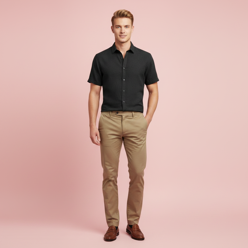 Men's Casual Summer Shirt | Stylish Loose-Fit T-Shirt