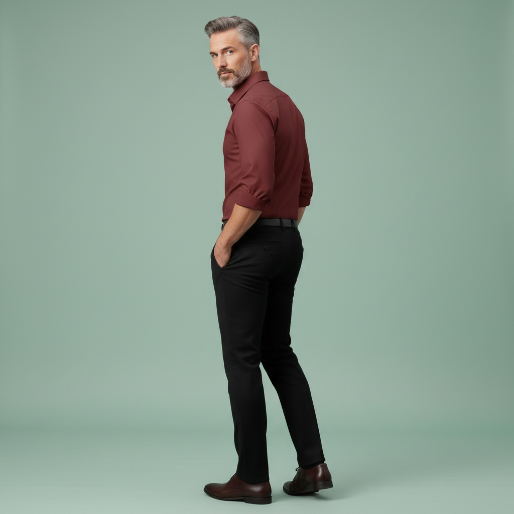 Jethro | Men's Dress Shirt Wrinkle-Free Stylish Fit