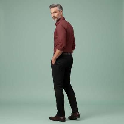 Jethro | Men's Dress Shirt Wrinkle-Free Stylish Fit