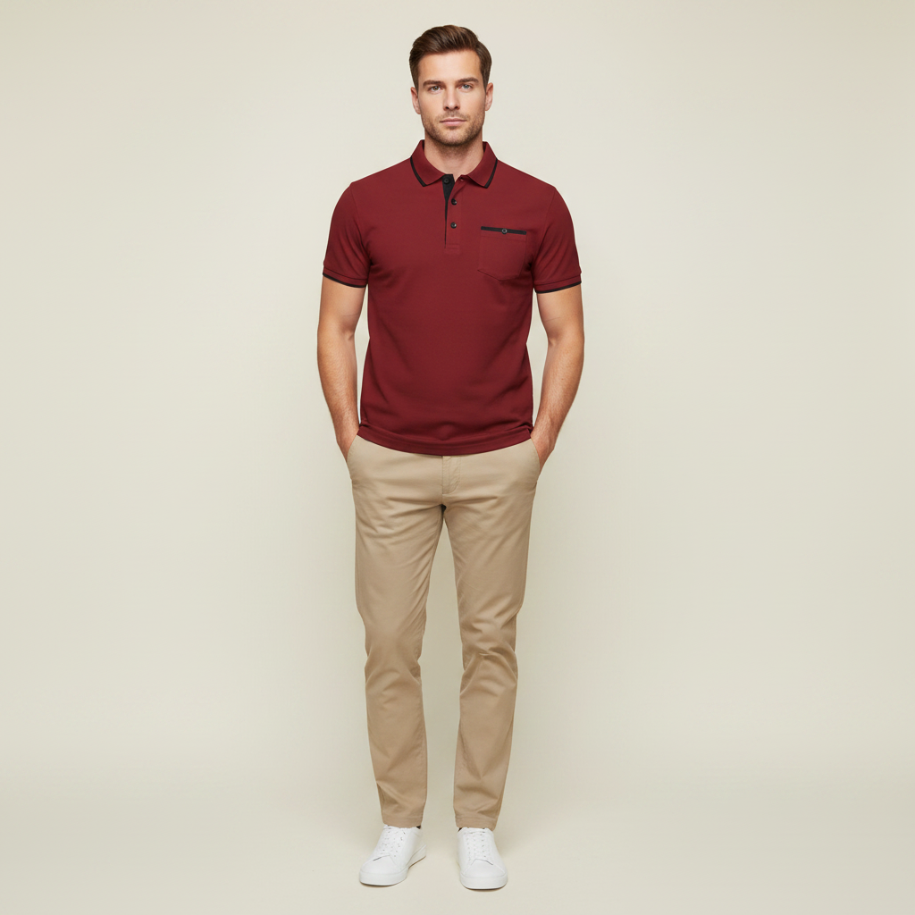Men's Classic Fit Polo Shirt | Casual Wear for Every Occasion