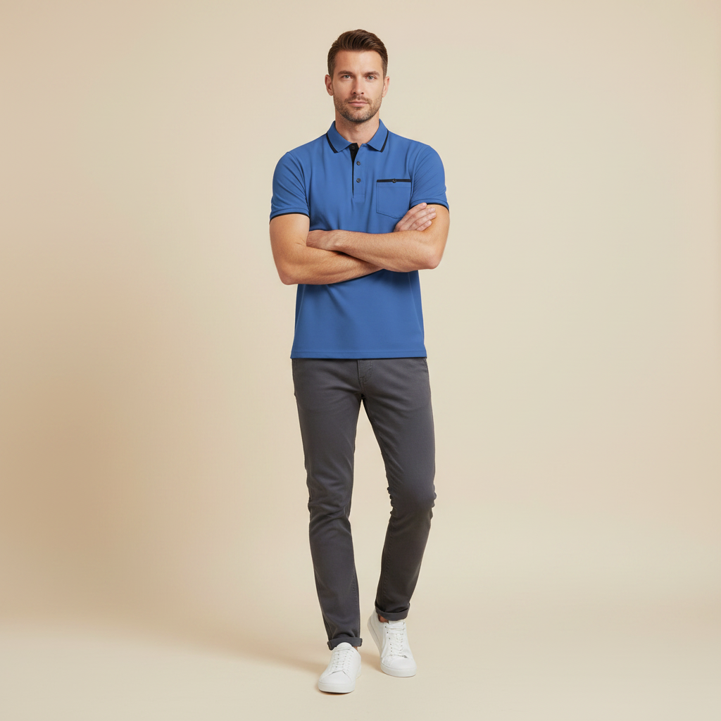 Men's Classic Fit Polo Shirt | Casual Wear for Every Occasion