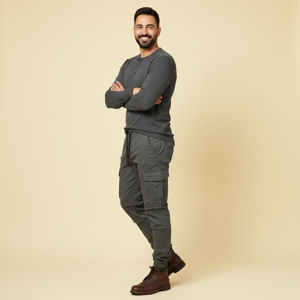 Men's Tactical Cargo Pants | Multi-Pocket Cargo Trousers
