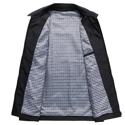 Men's Casual Jacket | Lightweight Collar Jacket