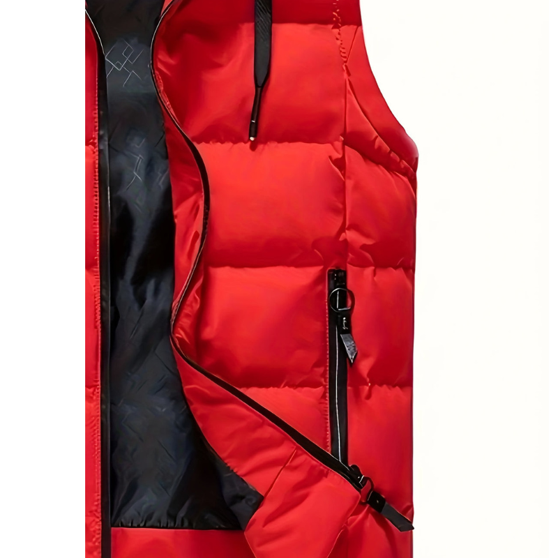 Men's Casual Vest Styles | Gilet Vest with Hood