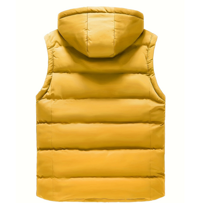Men's Casual Vest Styles | Gilet Vest with Hood