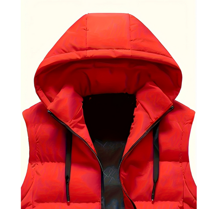 Men's Casual Vest Styles | Gilet Vest with Hood