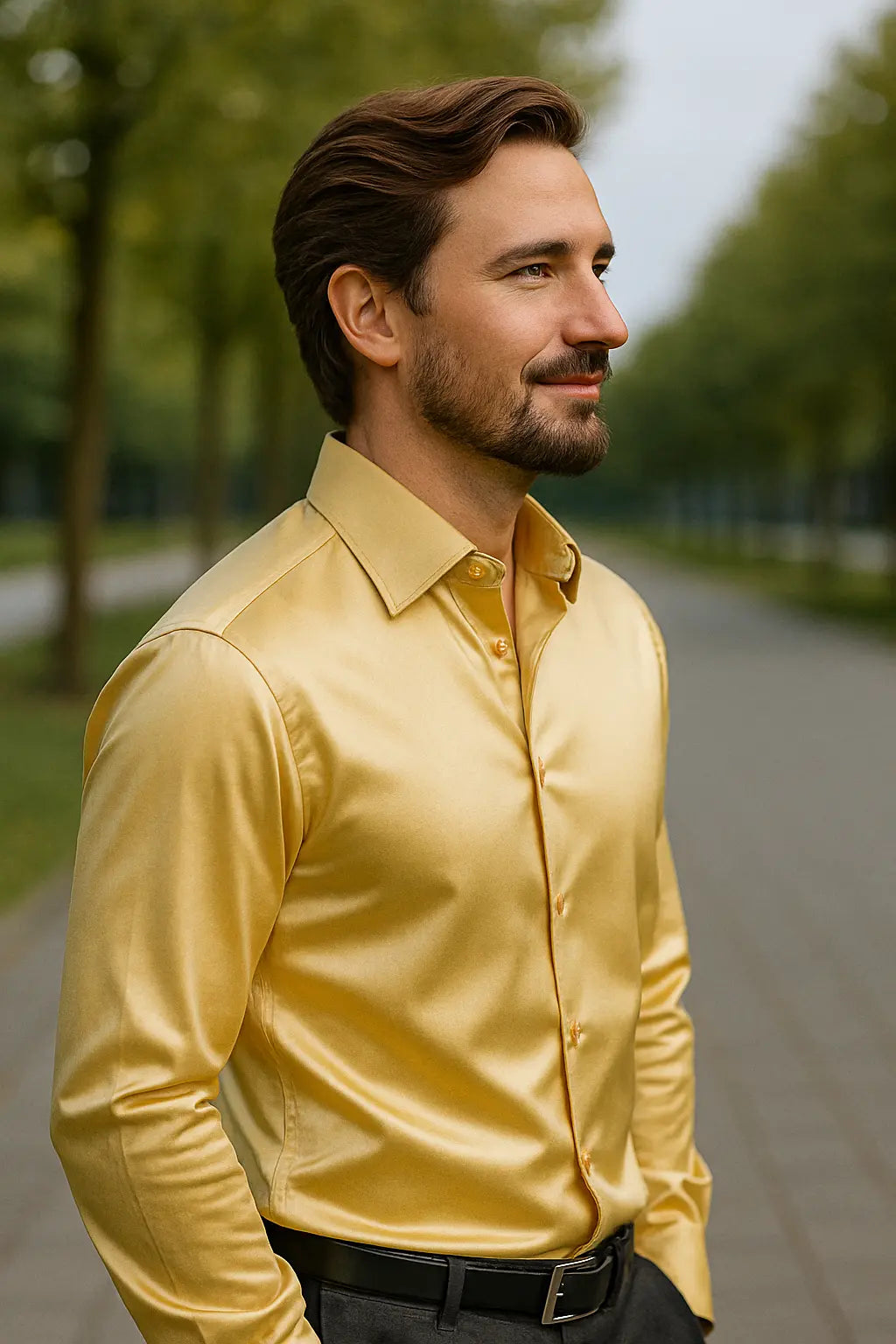 Men's Casual Work Shirts with Long Sleeves | Casual Shirts