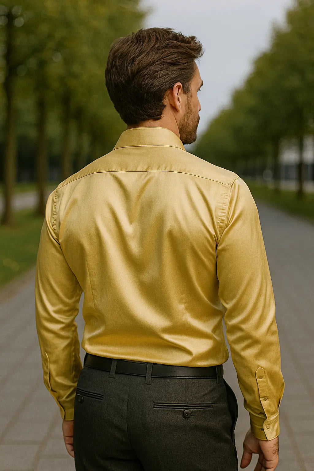 Men's Casual Work Shirts with Long Sleeves | Casual Shirts