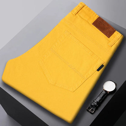 Men's Denim Jeans | Comfort Fit Zip-Button Closure