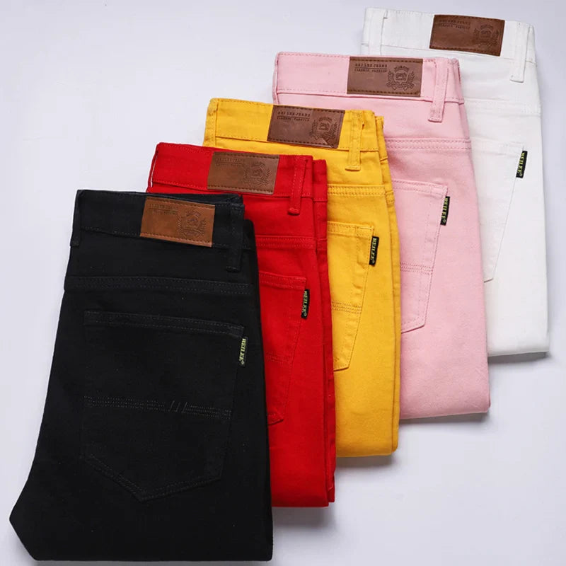 Men's Denim Jeans | Comfort Fit Zip-Button Closure