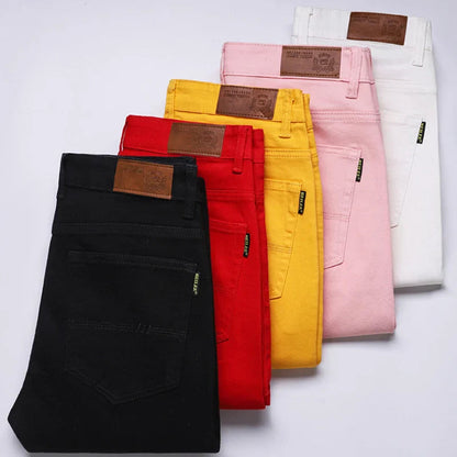 Men's Denim Jeans | Comfort Fit Zip-Button Closure