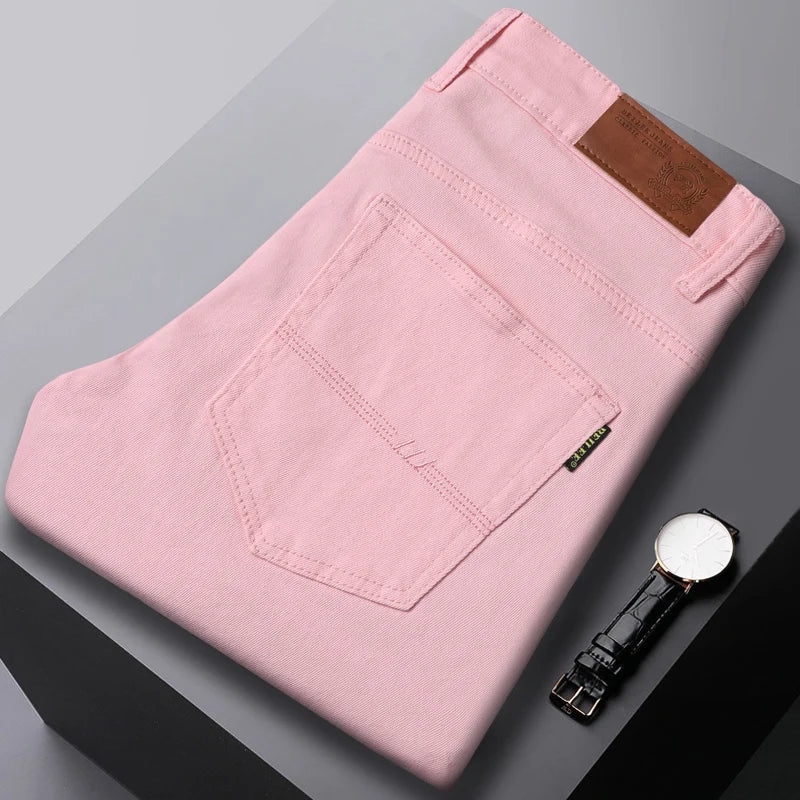 Men's Denim Jeans | Comfort Fit Zip-Button Closure