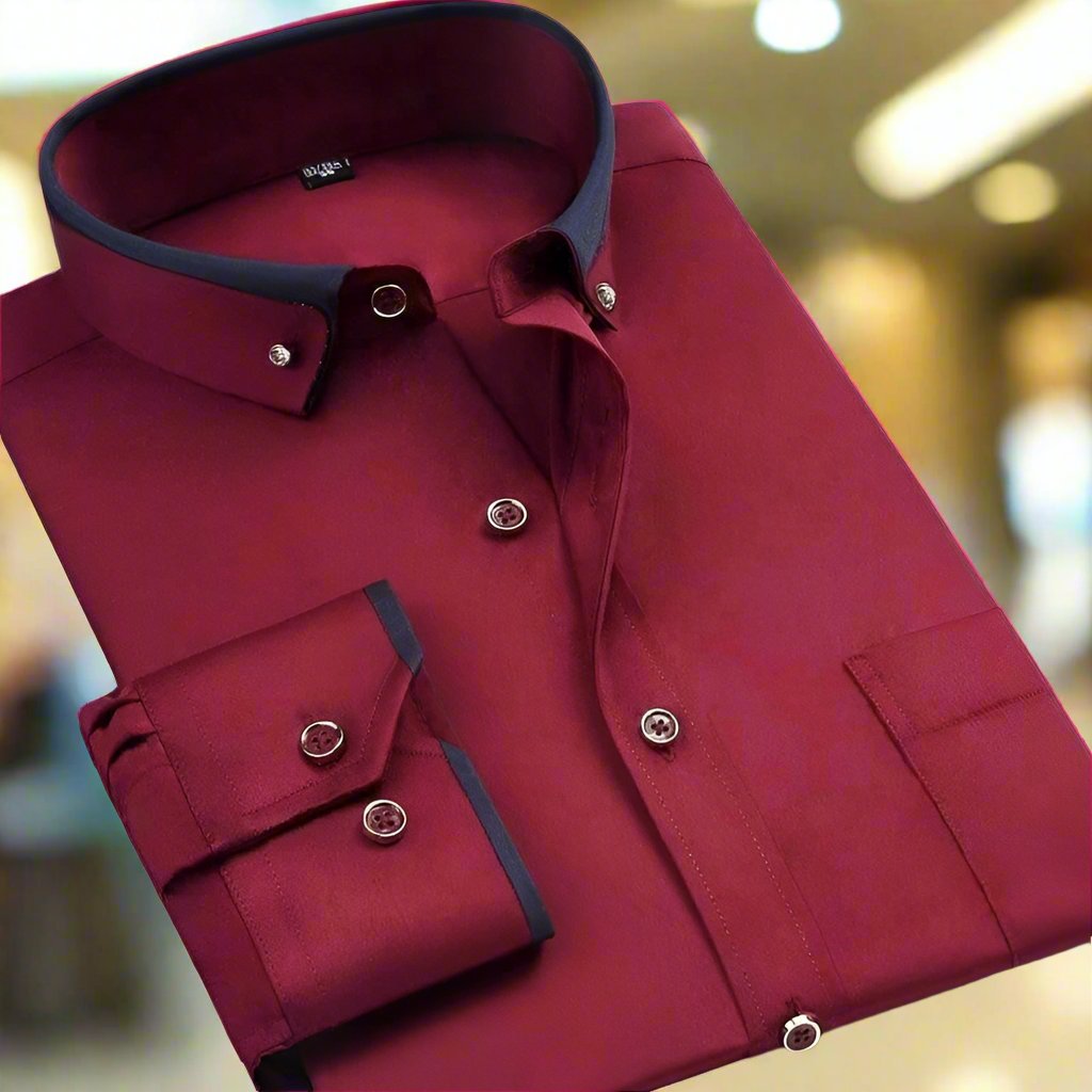 Men's Fashion for Business Casual | Casual Shirts - Red