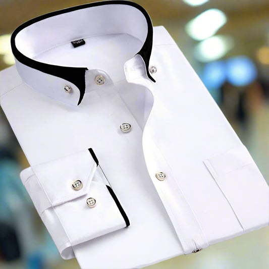 Men's Fashion for Business Casual | Casual Shirts - White