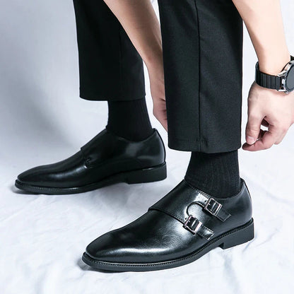 Men's Fashion for Business Casual | Double Monk Strap Loafers