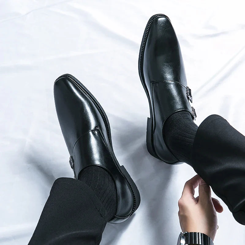Men's Fashion for Business Casual | Double Monk Strap Loafers