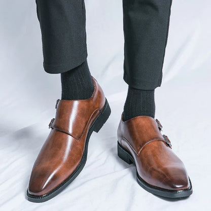 Men's Fashion for Business Casual | Double Monk Strap Loafers