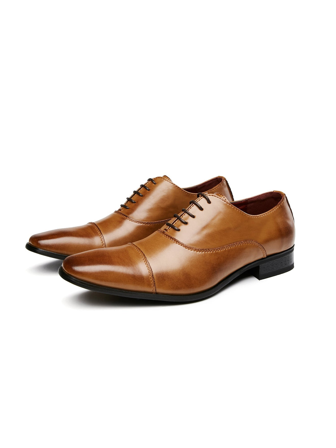 Men's Fashion for Business Casual | Polished Leather Loafers - Brown