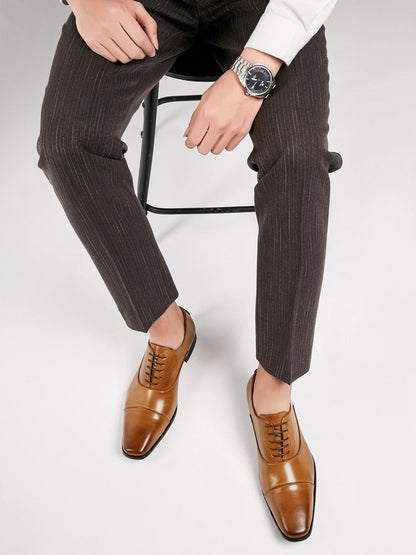 Men's Fashion for Business Casual | Polished Leather Loafers