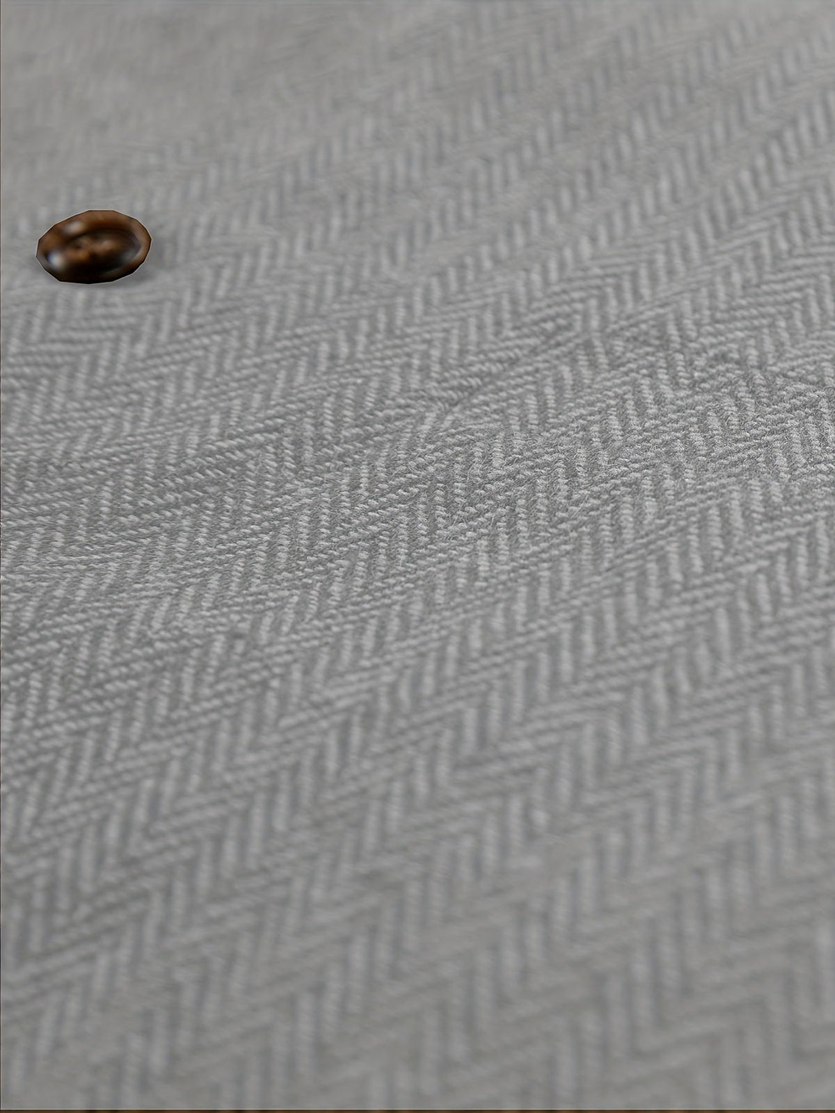Men's Herringbone Vest with Pockets | Formal Wedding