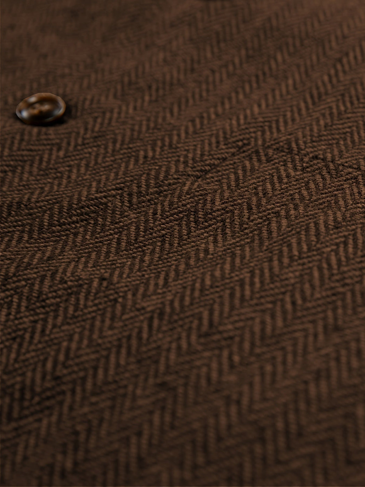 Men's Herringbone Vest with Pockets | Formal Wedding