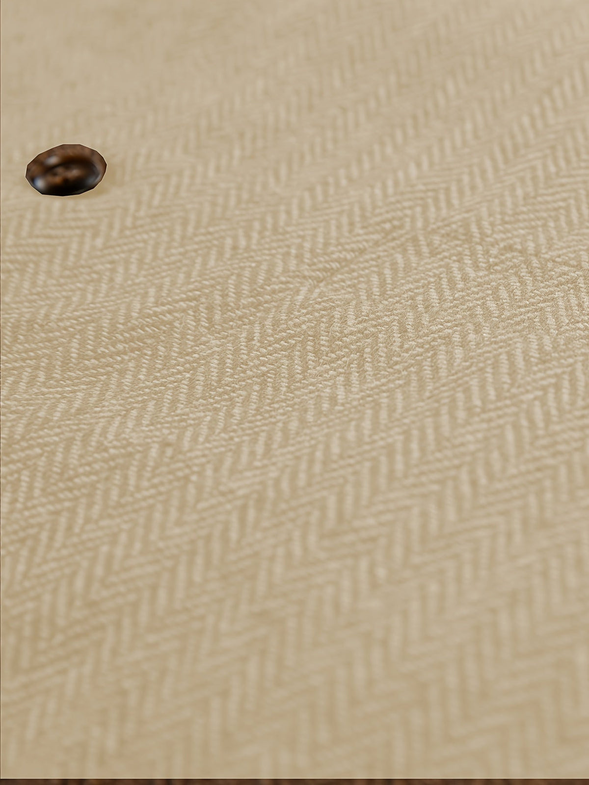 Men's Herringbone Vest with Pockets | Formal Wedding