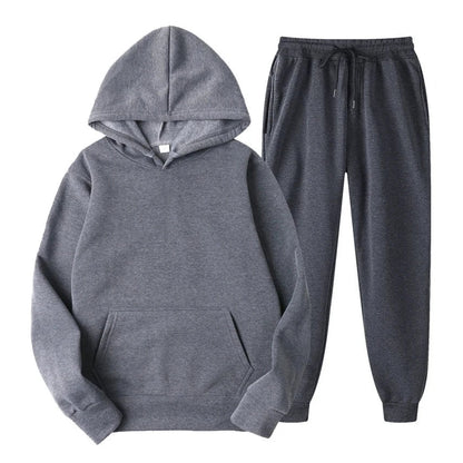 Men's Hoodie and Jogger Casual Sets | Clothing Sets - Dark Gray