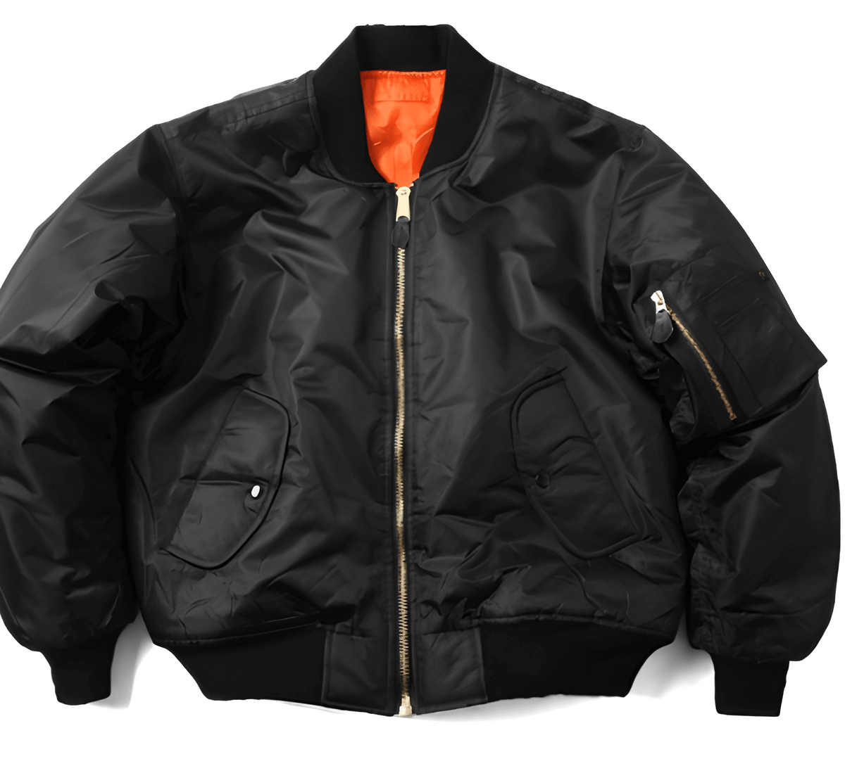 Men's Jacket with Stand Collar | Coats & Jackets - Black