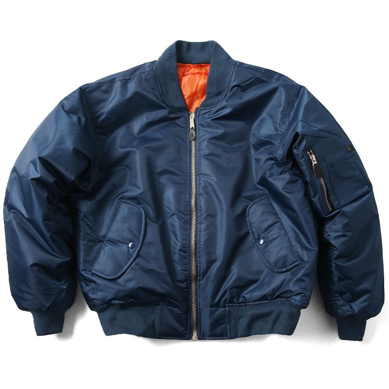 Men's Jacket with Stand Collar | Coats & Jackets - Blue