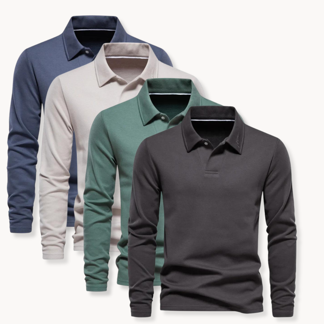 Men's Polo Shirts | Long Sleeve Casual Shirts