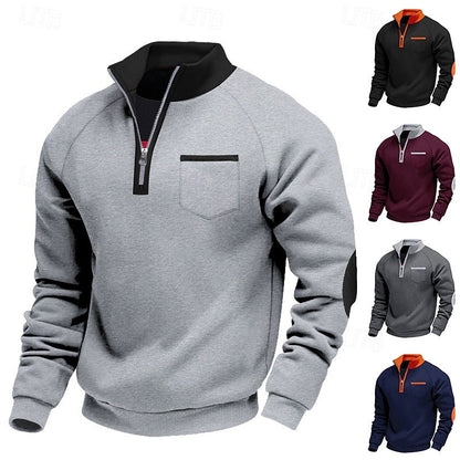 Men's Quarter-Zip Pullover | Pullover Sweaters