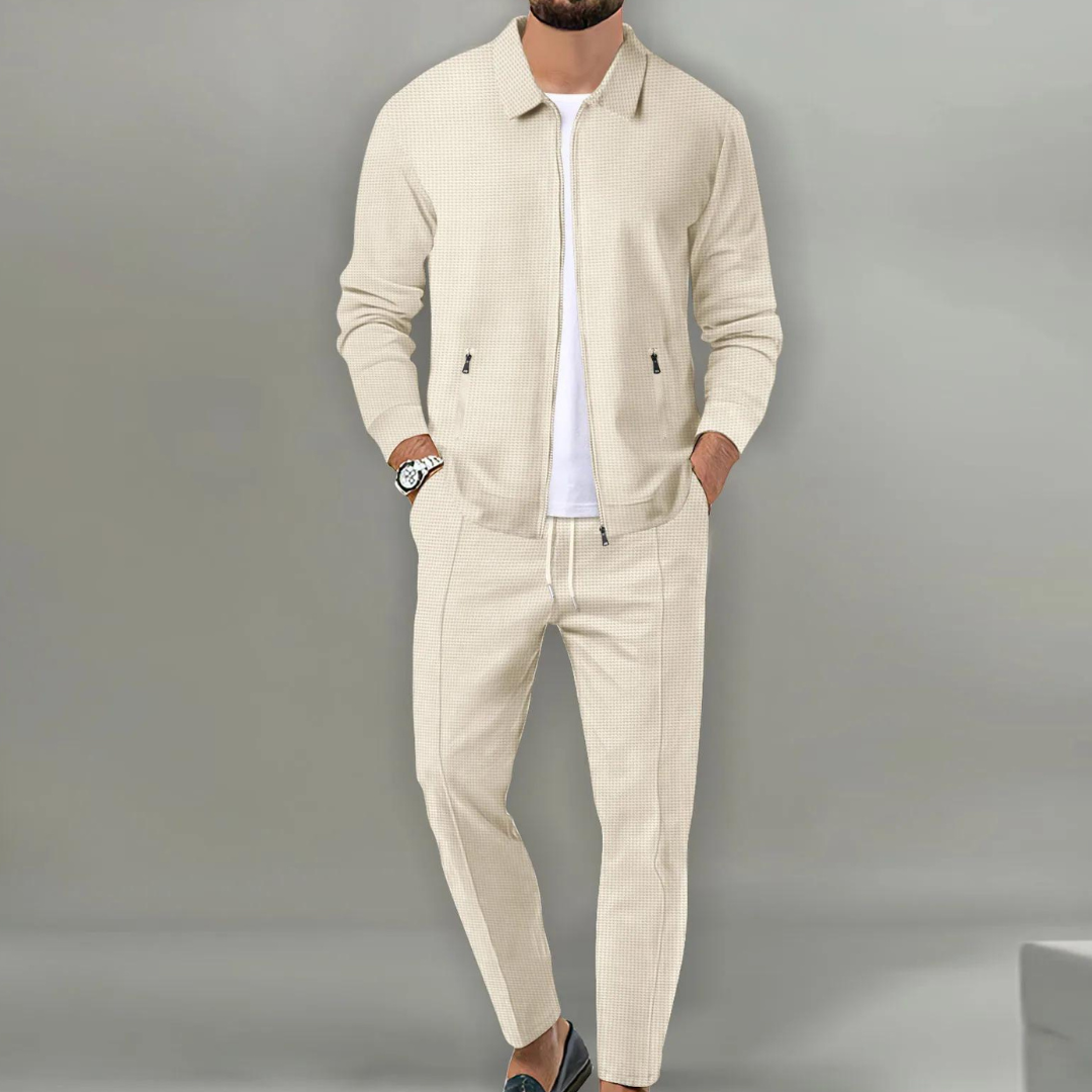 Men's Set Jacket and Trousers | Clothing Sets - Beige