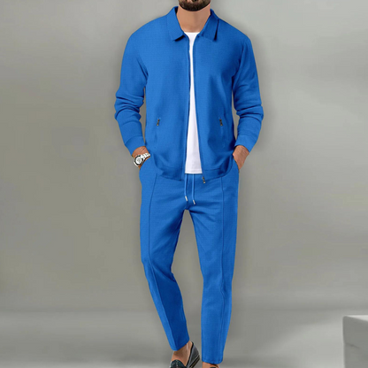 Men's Set Jacket and Trousers | Clothing Sets - Blue
