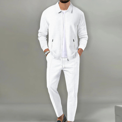 Men's Set Jacket and Trousers | Clothing Sets - White