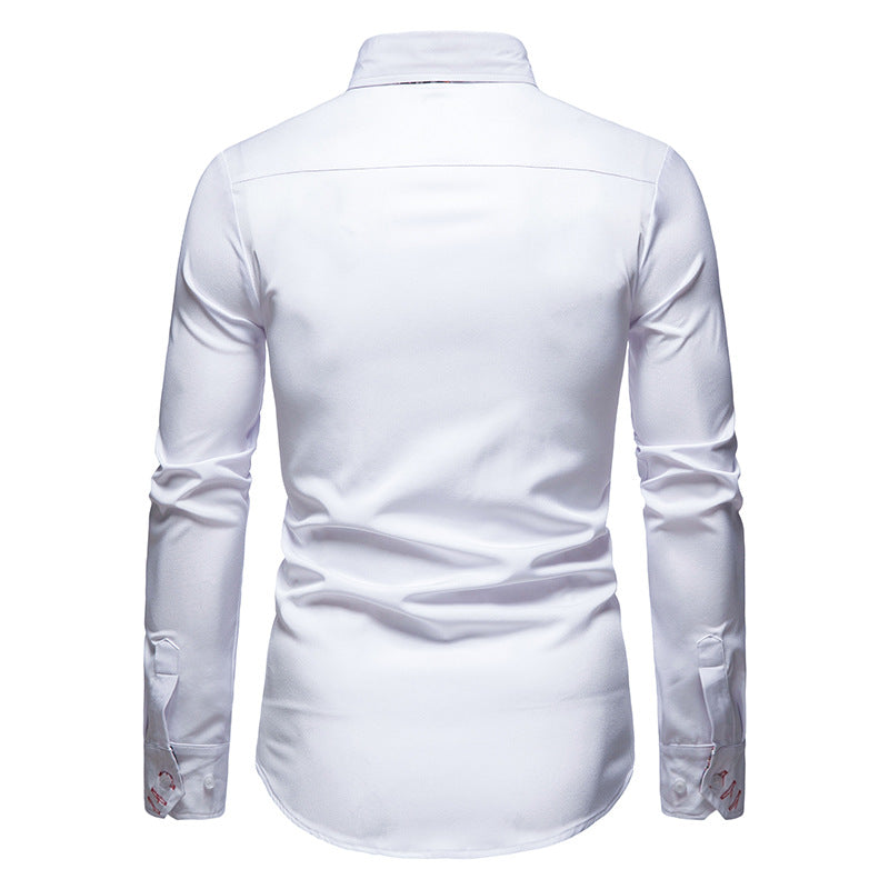 Men's Slim Fit Shirts with Classic Collar | Casual Shirts