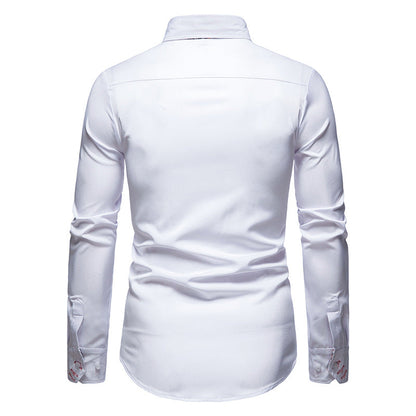 Men's Slim Fit Shirts with Classic Collar | Casual Shirts