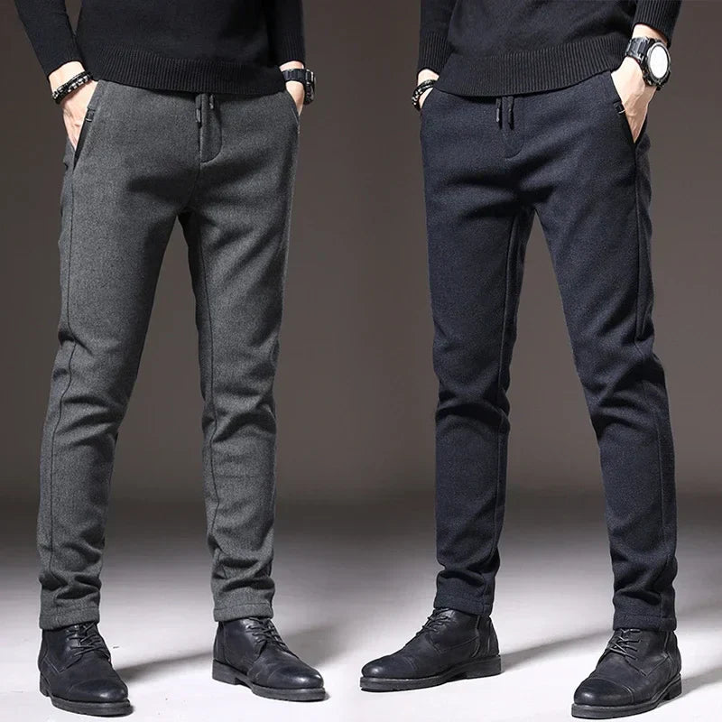 Men's Slim Fit Stretch Pants | Casual and Business Trousers