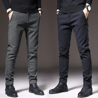Men's Slim Fit Stretch Pants | Casual and Business Trousers