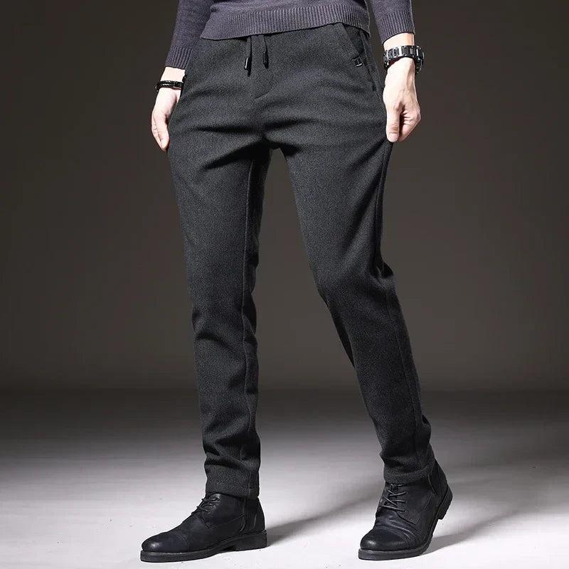 Men's Slim Fit Stretch Pants | Casual and Business Trousers