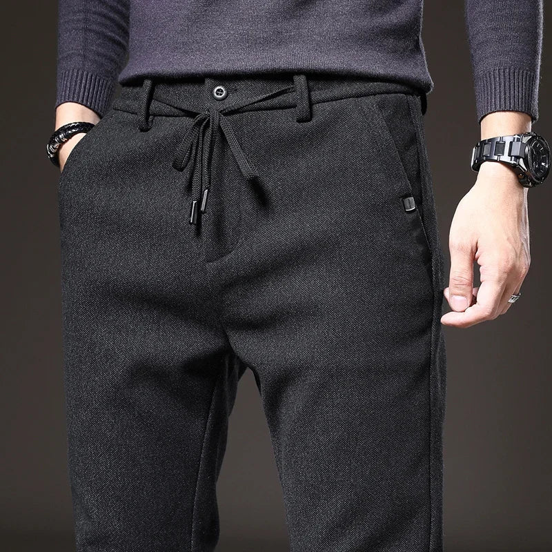 Men's Slim Fit Stretch Pants | Casual and Business Trousers