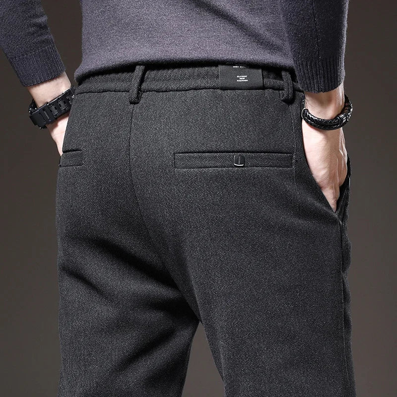Men's Slim Fit Stretch Pants | Casual and Business Trousers