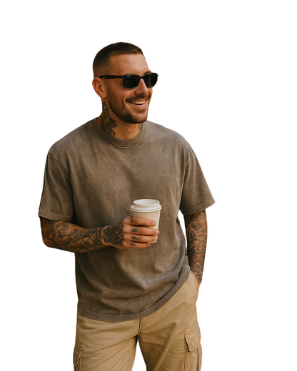 Men's T-Shirts 3-Pack Oversized | Casual Clothing Sets