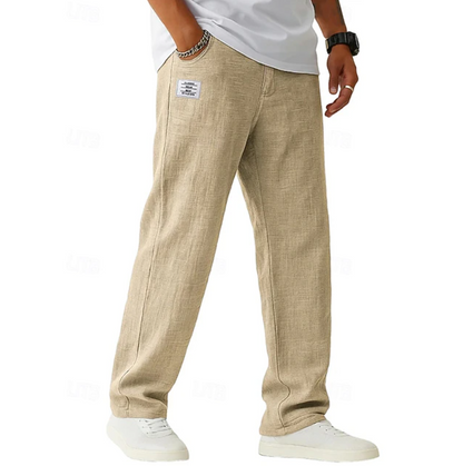 Men's Trousers Casual | Pants for Office Work - Beige